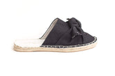 Soho Shoes Women's Flat Espadrille Closed Toe Slip on Casual Slide Sandal