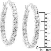 Eternity Hoop Earrings
E01165R-C01