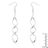 Silver Twist Earrings
E01613X-V00