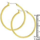 Golden Hoop Earrings
E01619O-V00