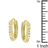 Classic Petite Hoop Earrings Goldtone Finish
E01648G-C01