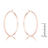 55mm Rose Gold Plated Classic Hoop Earrings
E01753A-V00