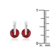 Red CZ Elegance Earrings
E50034R-S10