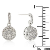 CZ Ball Dangle Earrings
E50085R-C01