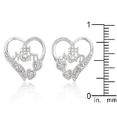 #1 Mom Heart Earrings
E50118R-C01