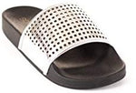Soho Shoes Women's Metallic Slides Sandal