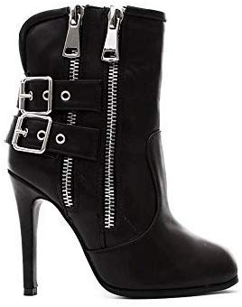 Soho Shoes Women's Zipper Stilleto Bootie