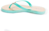 Soho Shoes Women's Pearl Jelly Flop Flop Thong Sandal