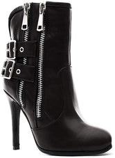 Soho Shoes Women's Zipper Stilleto Bootie