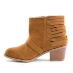 Soho Shoes Women's Block Heel Ankle Booties