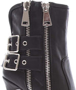 Soho Shoes Women's Zipper Stilleto Bootie