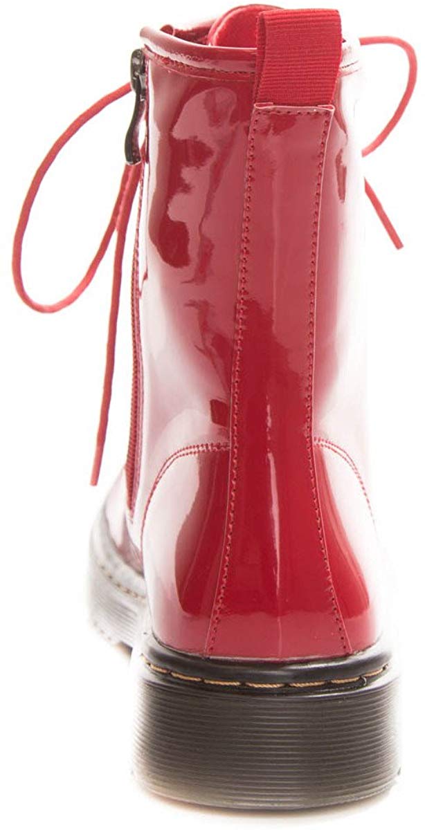 Soho Shoes Women's Classic Lace Up Combat Mid Calf Ankle Boots