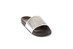 Soho Shoes Women's Metallic Slides Sandal