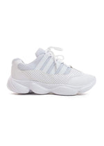 Soho Girls Women's Colorblock Lightweight Fashion Mesh Trim Lace-Up Platform Sneaker