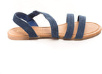 Soho Shoes Women's Slip-On Slide Flip Flop Sandals
