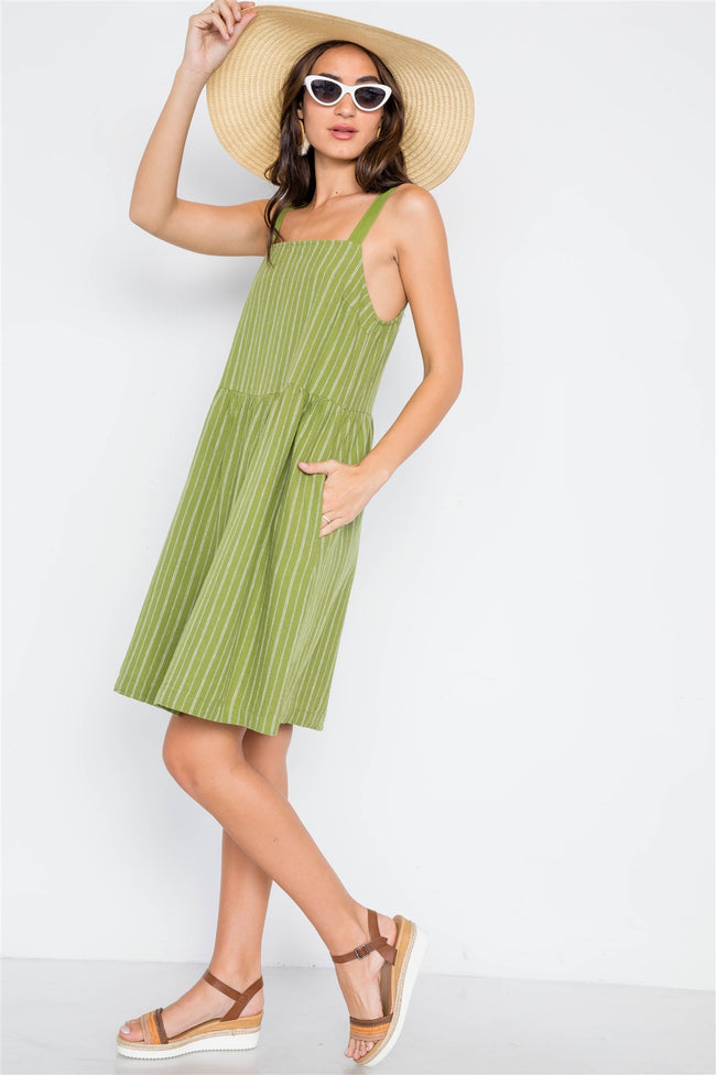 Fern Overall Shift Dress