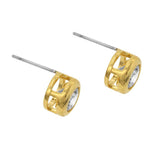 Gold Bezel Stud Earrings
        	
		
        	
        	
		
        	
        	
		
        
        
        E01043G-C01