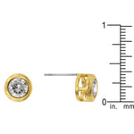 Gold Bezel Stud Earrings
        	
		
        	
        	
		
        	
        	
		
        
        
        E01043G-C01