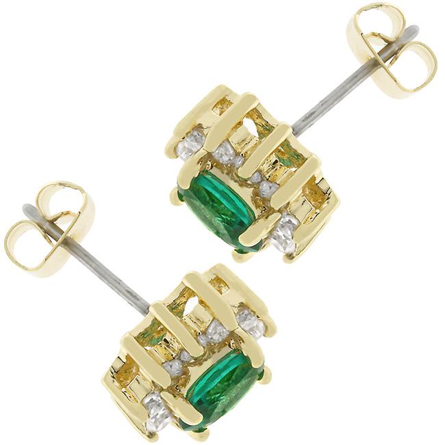 Emerald Flower Stud Earrings
        	
		
        	
        	
		
        	
        	
		
        
        
        E01609G-C40
