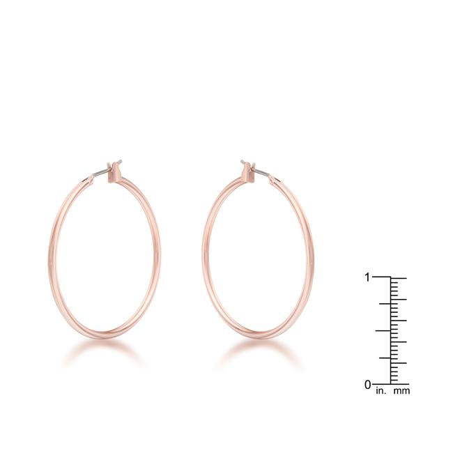 Elegant Rosegold Hoop Earrings
        	
		
        	
        	
		
        
        
        E01620A-V00