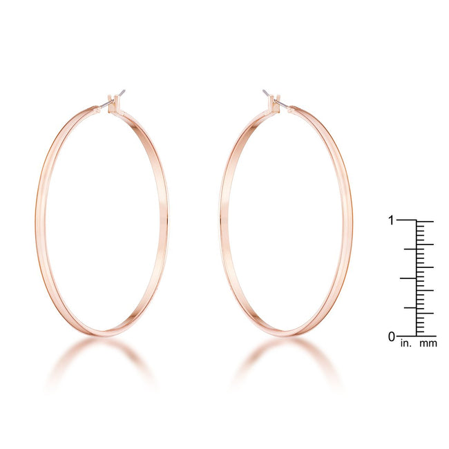 55mm Rose Gold Plated Classic Hoop Earrings
        	
		
        	
        	
		
        
        
        E01753A-V00