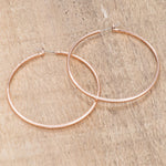 55mm Rose Gold Plated Classic Hoop Earrings
        	
		
        	
        	
		
        
        
        E01753A-V00