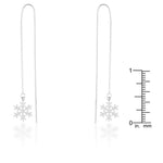 Noelle Rhodium Stainless Steel Snowflake Threaded Drop Earrings
        	
		
        	
        	
		
        	
        	
		
        	
        	
		
        
        
        E01874R-V00