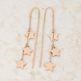 Reina Rose Gold Stainless Steel Delicate Star Threaded Drop Earrings
        	
		
        	
        	
		
        	
        	
		
        	
        	
		
        
        
        E01877A-V00