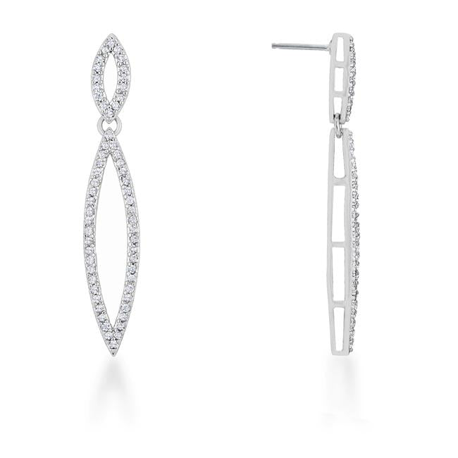 Sara 1.2ct CZ Rhodium Delicate Double Teardrop Drop Earrings
        	
		
        	
        	
		
        	
        	
		
        	
        	
		
        
        
        E01878R-C01