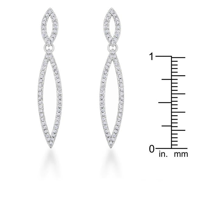 Sara 1.2ct CZ Rhodium Delicate Double Teardrop Drop Earrings
        	
		
        	
        	
		
        	
        	
		
        	
        	
		
        
        
        E01878R-C01