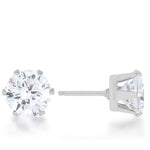 Reign 3.4ct CZ Rhodium Stainless Steel Stud Earrings
        	
		
        	
        	
		
        	
        	
		
        	
        	
		
        
        
        E01884RV-C01