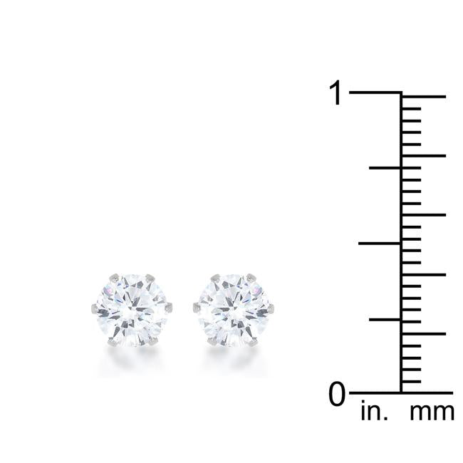 Reign 3.4ct CZ Rhodium Stainless Steel Stud Earrings
        	
		
        	
        	
		
        	
        	
		
        	
        	
		
        
        
        E01884RV-C01