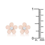 Daisy 0.3ct CZ Rose Gold Stainless Steel Flower Stud Earrings
        	
		
        	
        	
		
        
        
        E01886AV-S01