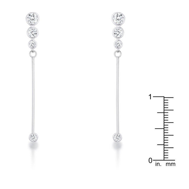 1.2Ct Graduated Rhodium Plated Drop Cubic Zirconia Earrings.
        	
		
        	
        	
		
        	
        	
		
        
        
        E01956R-C01