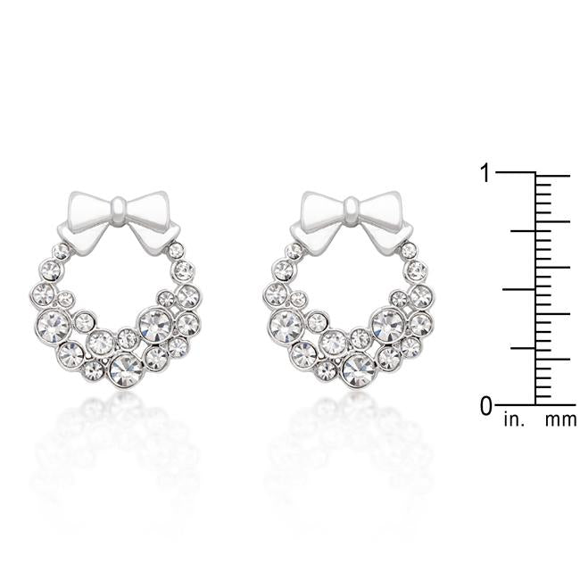 Holiday Wreath Clear Crystal Earrings
        	
		
        	
        	
		
        	
        	
		
        
        
        E50160R-C02