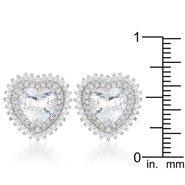 Halo Heart Earrings
        	
		
        	
        	
		
        	
        	
		
        
        
        E50170R-C01