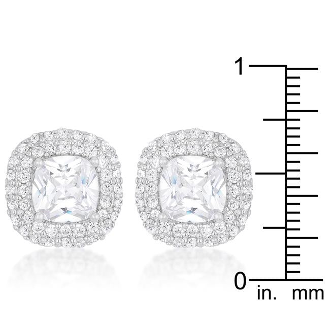 Cushion Pave Stud Earrings
        	
		
        	
        	
		
        	
        	
		
        
        
        E50171R-C01