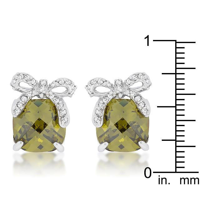 Olivine Drop Earrings with Bow
        	
		
        	
        	
		
        	
        	
		
        
        
        E50172R-C42