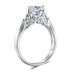925 Sterling Silver Wedding Promise Anniversary Ring 1.25 Ct Created Diamond Jewelry XFR8259