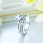 Solid 925 Sterling Silver Ring Fashion Party Jewelry XFR8290