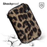 Leopard Small Suitcase Bag with Shoulder Strap (PR153)