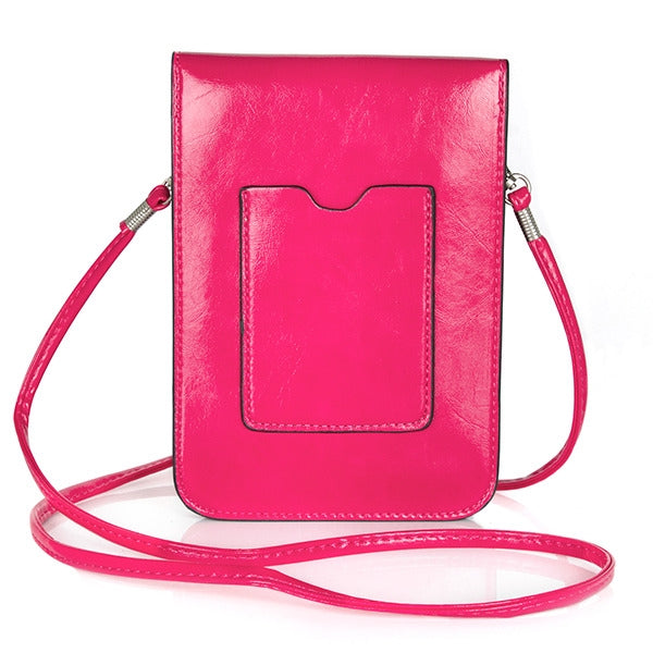 Hot Pink Small Bag with Shoulder Strap (PR162)(with Package)