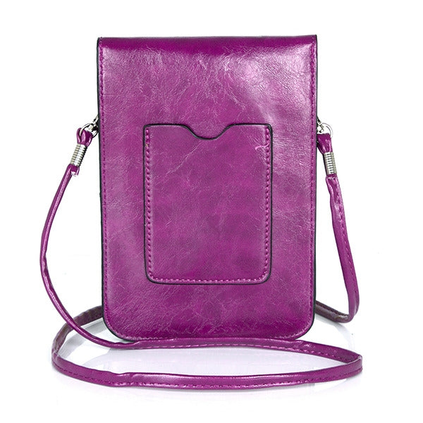 Purple Small Bag with Shoulder Strap (PR163)(with Package)