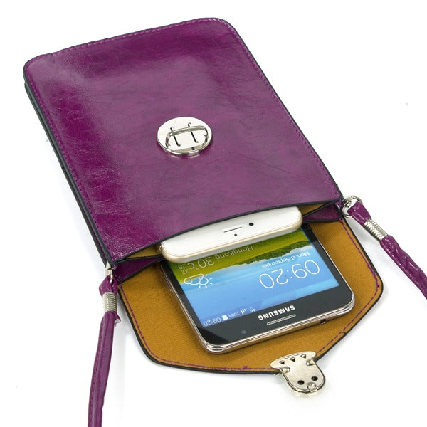 Purple Small Bag with Shoulder Strap (PR163)(with Package)