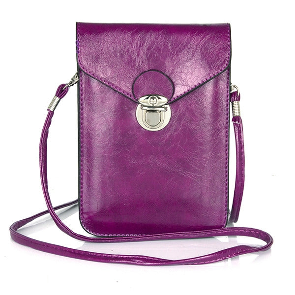 Purple Small Bag with Shoulder Strap (PR163)(with Package)