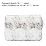 11 Inch Universal Marble Sleeve Bag