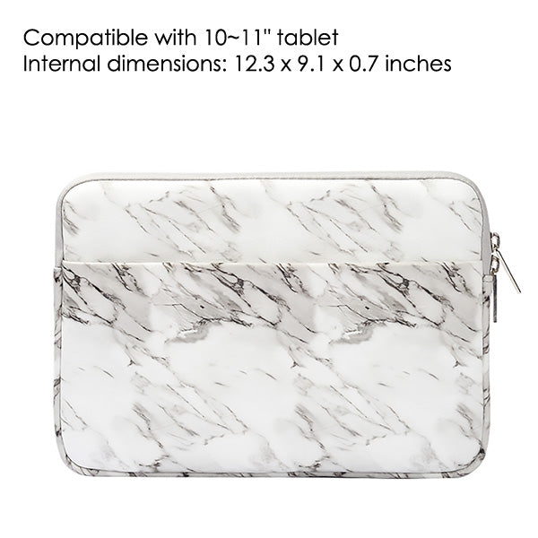 11 Inch Universal Marble Sleeve Bag