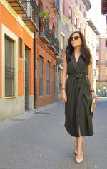 Thigh High Washed Denim Dungarees Skirt Dress