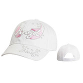 Women's Baseball Hat C5218A (1 pc.) "Angel" with Wings & Stars